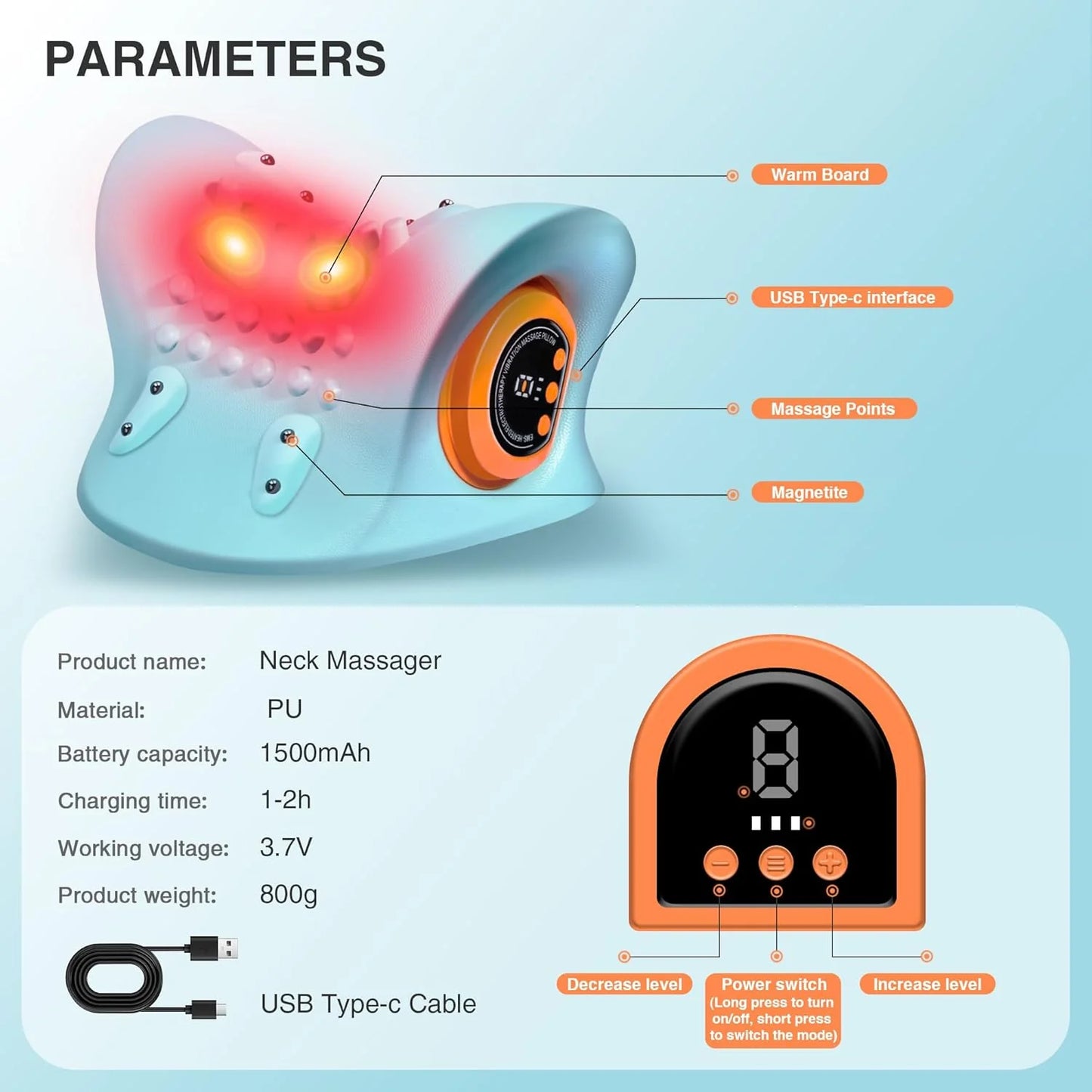 HealthHaven4U™ Electric Massager Pillow